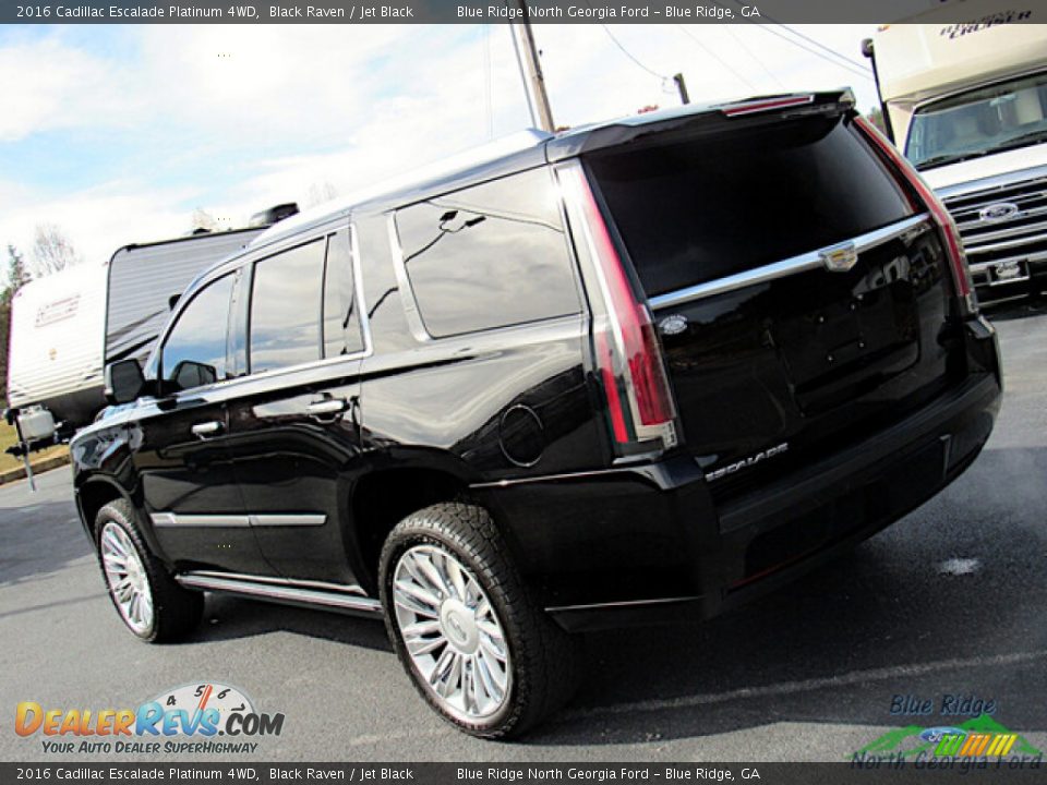 2016 Cadillac Escalade Platinum 4WD Black Raven / Jet Black Photo #30