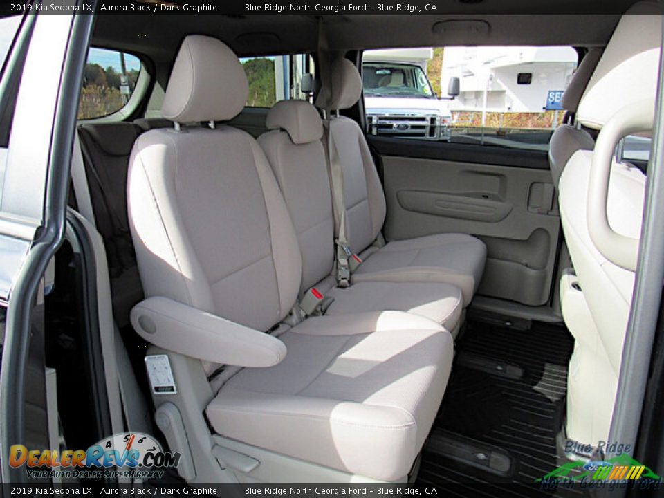 2019 Kia Sedona LX Aurora Black / Dark Graphite Photo #13