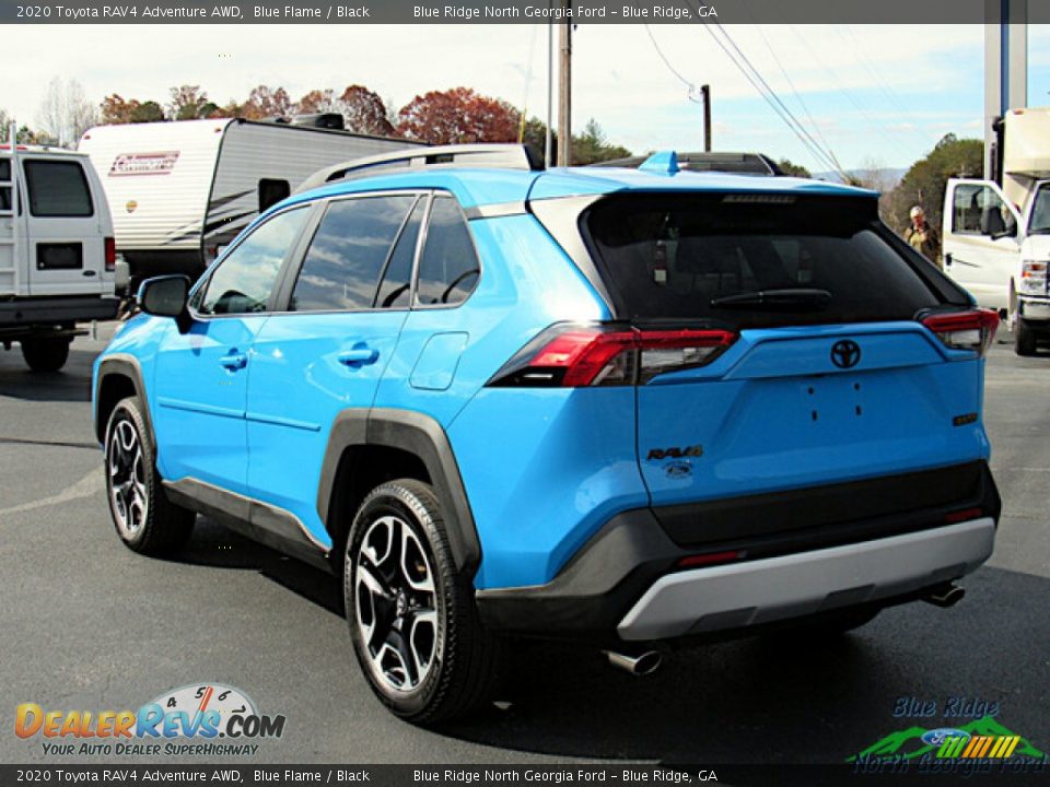 2020 Toyota RAV4 Adventure AWD Blue Flame / Black Photo #3