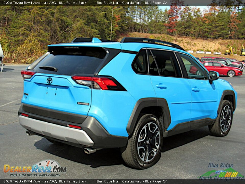 2020 Toyota RAV4 Adventure AWD Blue Flame / Black Photo #5