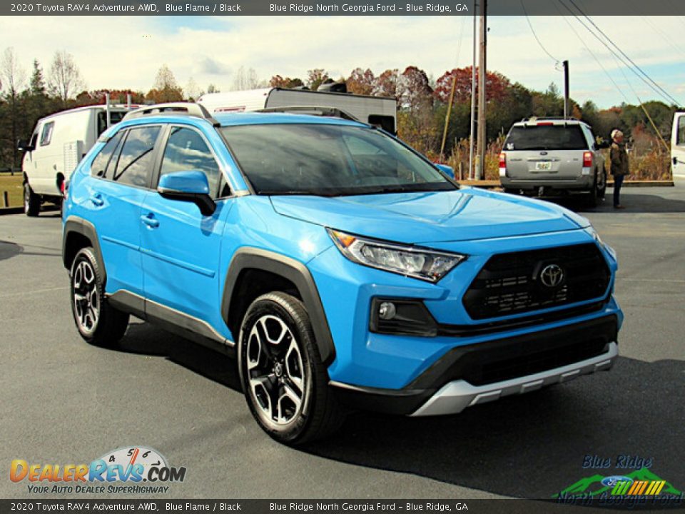 Front 3/4 View of 2020 Toyota RAV4 Adventure AWD Photo #7