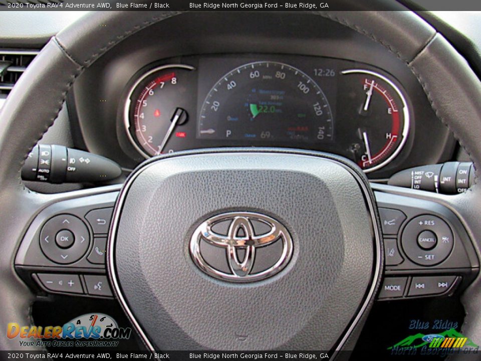 2020 Toyota RAV4 Adventure AWD Steering Wheel Photo #17