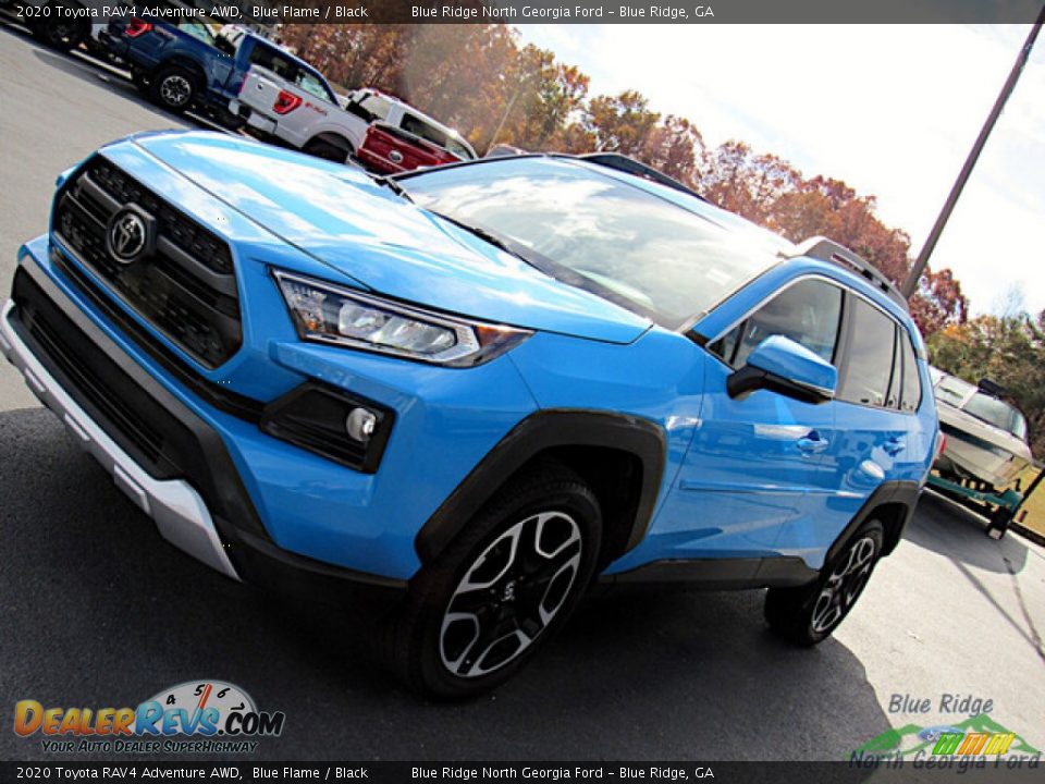 2020 Toyota RAV4 Adventure AWD Blue Flame / Black Photo #25