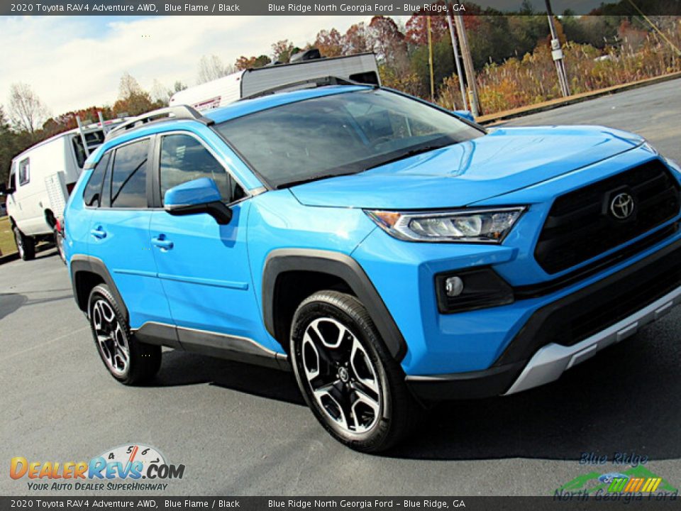 2020 Toyota RAV4 Adventure AWD Blue Flame / Black Photo #26