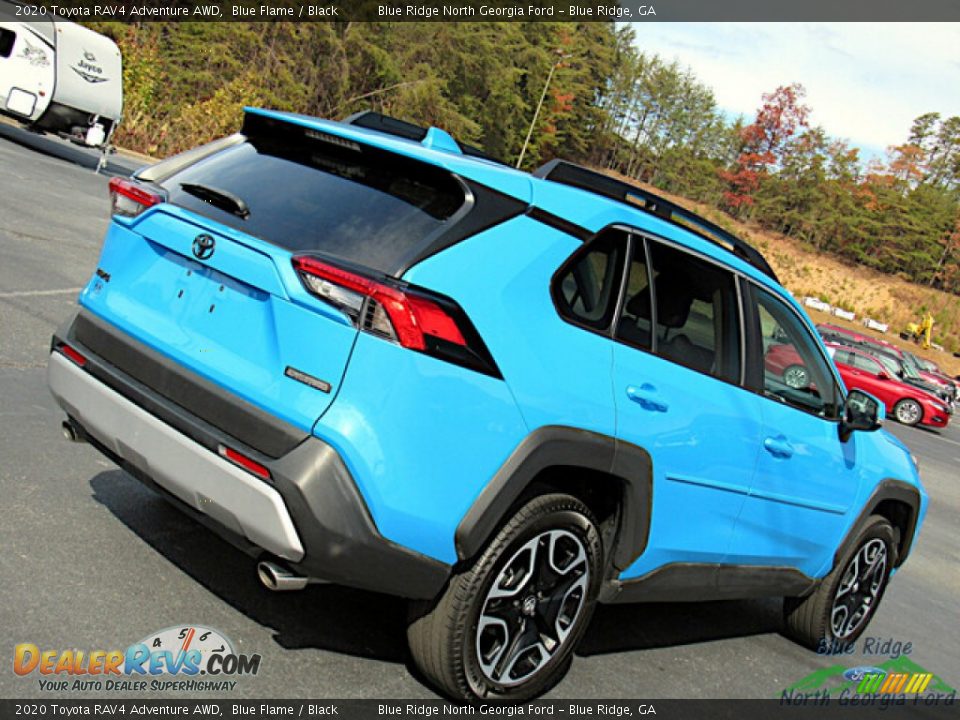 2020 Toyota RAV4 Adventure AWD Blue Flame / Black Photo #27