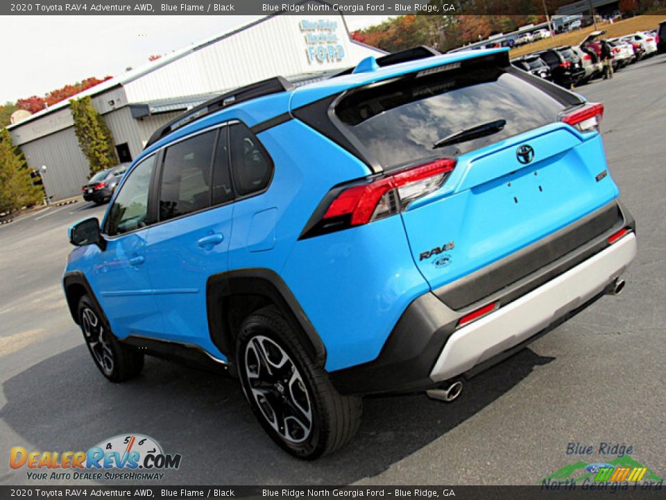 2020 Toyota RAV4 Adventure AWD Blue Flame / Black Photo #28