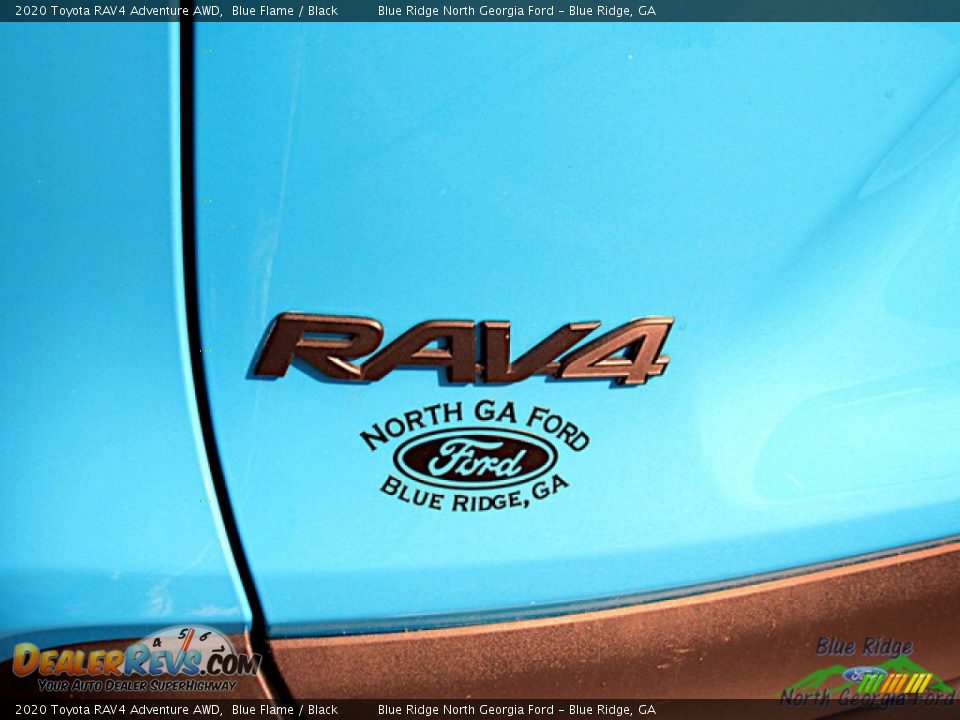 2020 Toyota RAV4 Adventure AWD Blue Flame / Black Photo #29