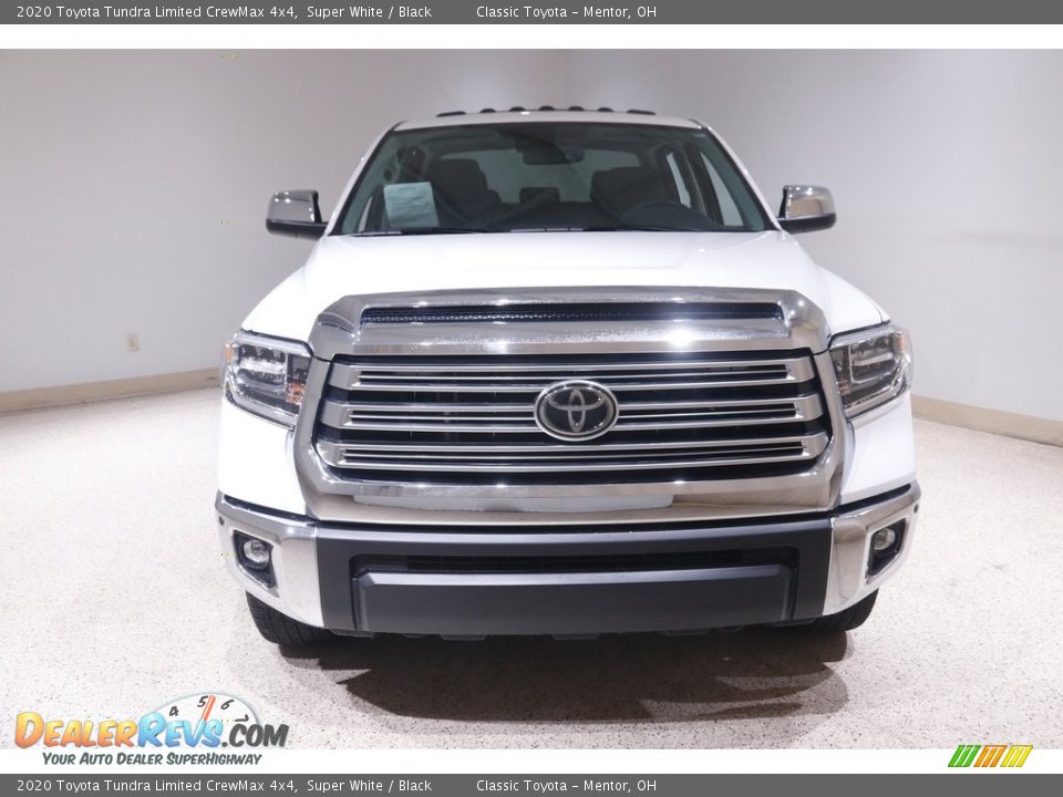 2020 Toyota Tundra Limited CrewMax 4x4 Super White / Black Photo #2