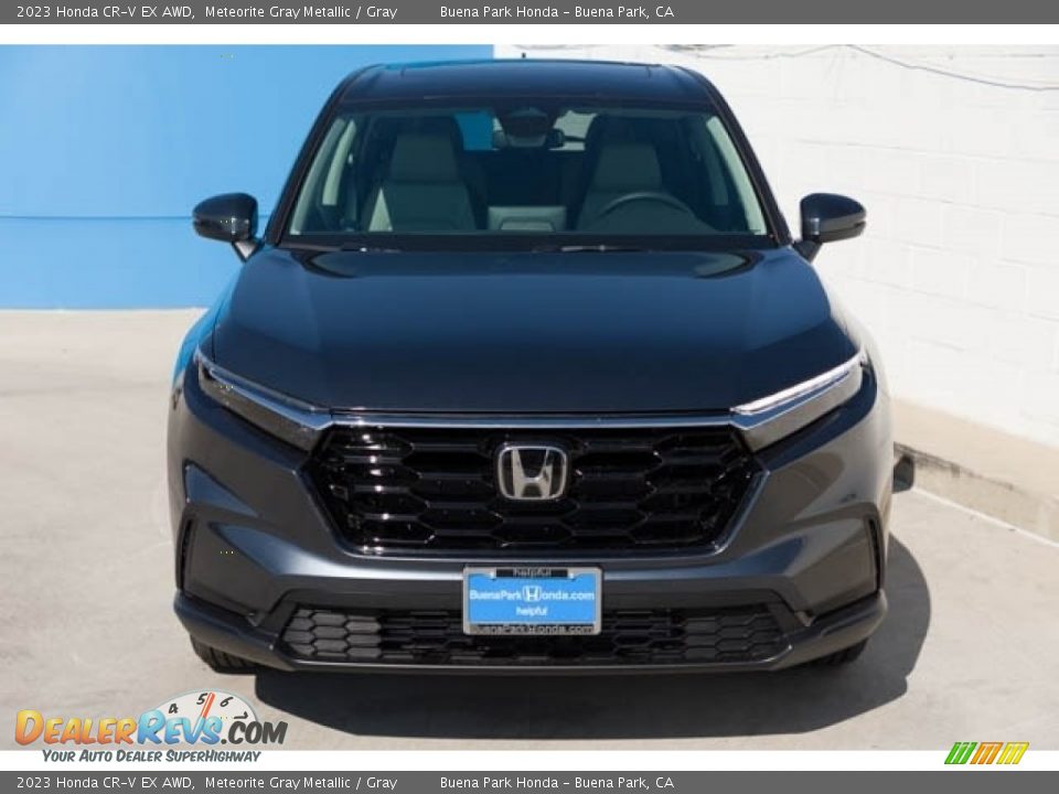 Meteorite Gray Metallic 2023 Honda CR-V EX AWD Photo #3