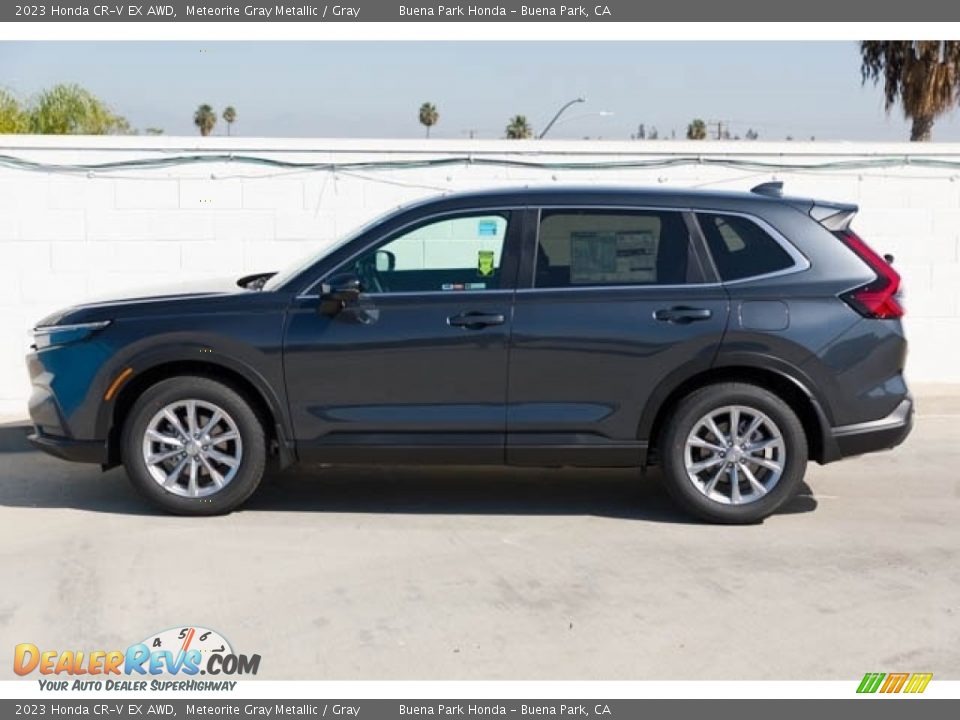 Meteorite Gray Metallic 2023 Honda CR-V EX AWD Photo #6