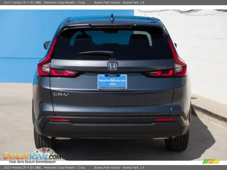 2023 Honda CR-V EX AWD Meteorite Gray Metallic / Gray Photo #7