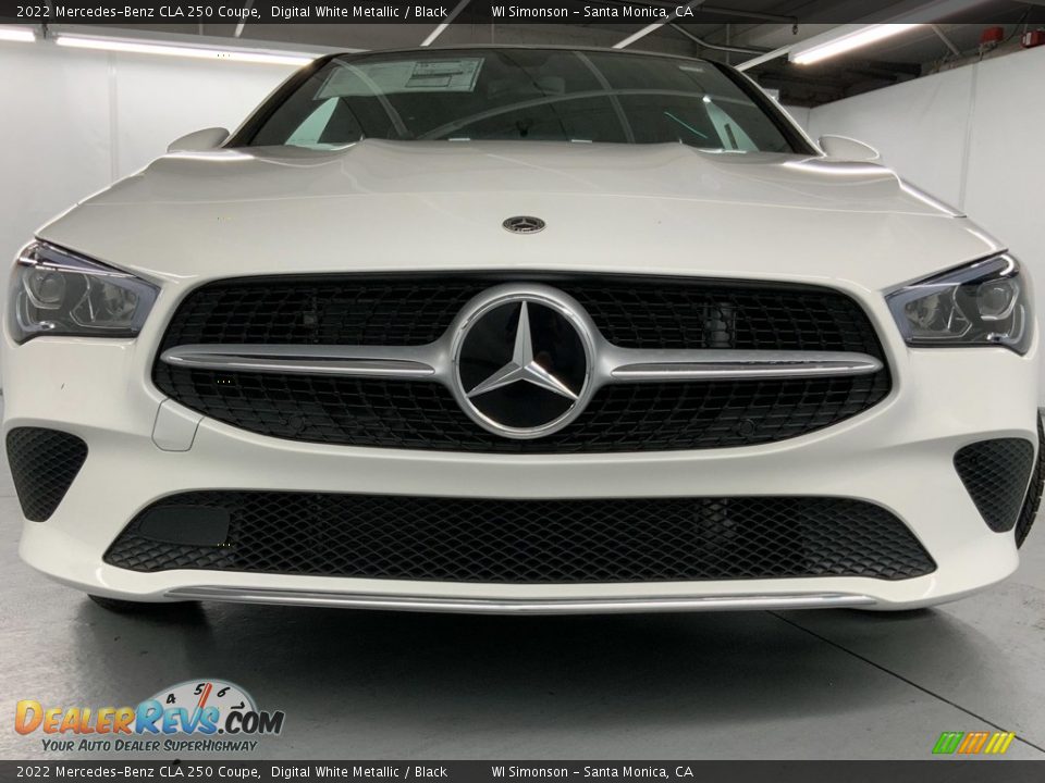 2022 Mercedes-Benz CLA 250 Coupe Digital White Metallic / Black Photo #8