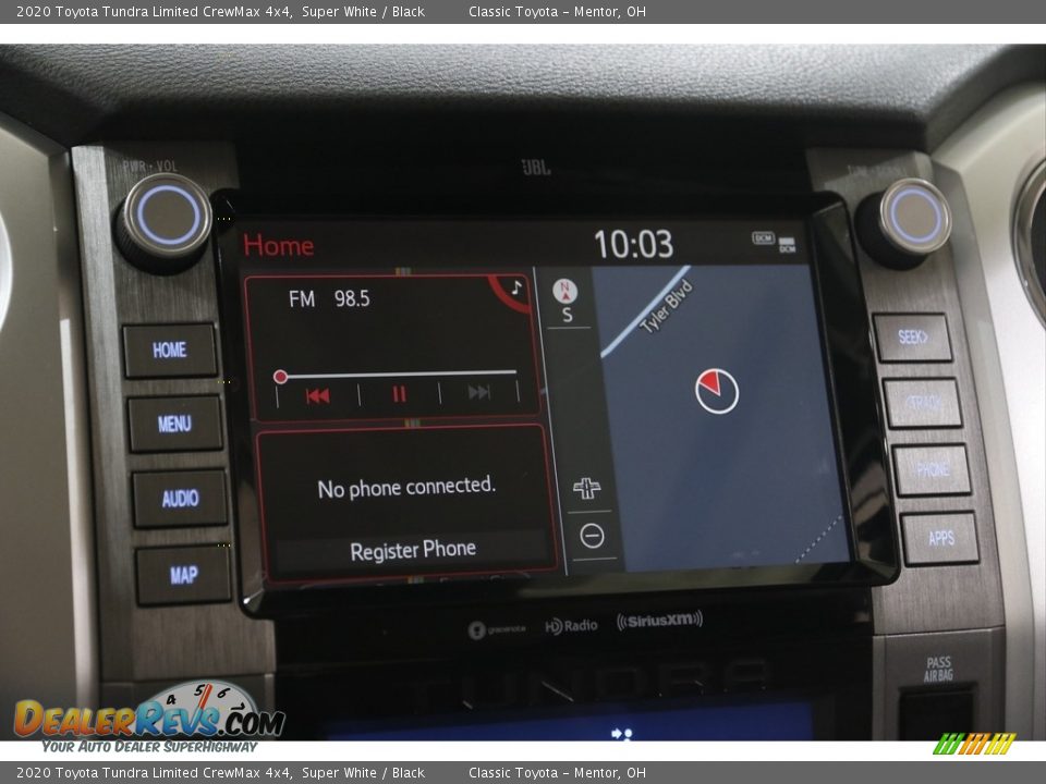 Navigation of 2020 Toyota Tundra Limited CrewMax 4x4 Photo #10