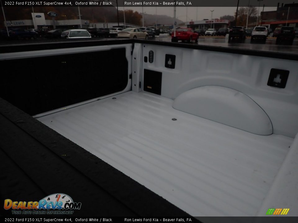 2022 Ford F150 XLT SuperCrew 4x4 Oxford White / Black Photo #10