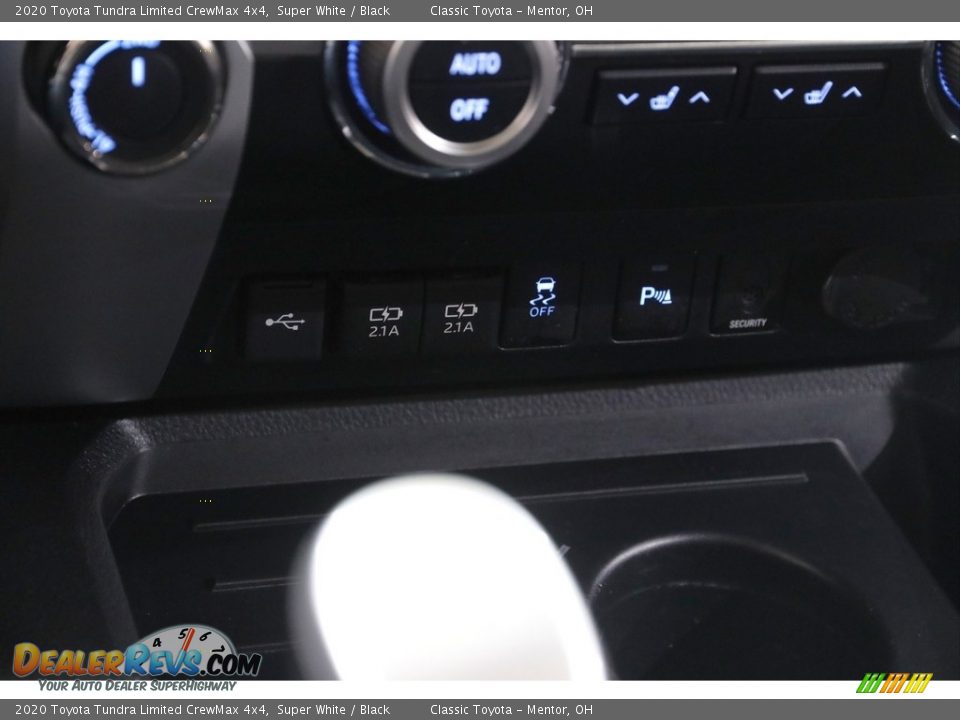 2020 Toyota Tundra Limited CrewMax 4x4 Super White / Black Photo #14