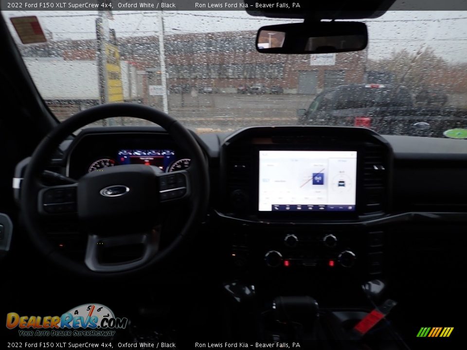 2022 Ford F150 XLT SuperCrew 4x4 Oxford White / Black Photo #14