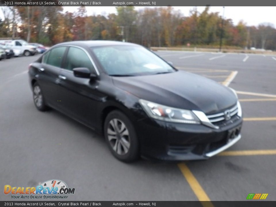 2013 Honda Accord LX Sedan Crystal Black Pearl / Black Photo #3