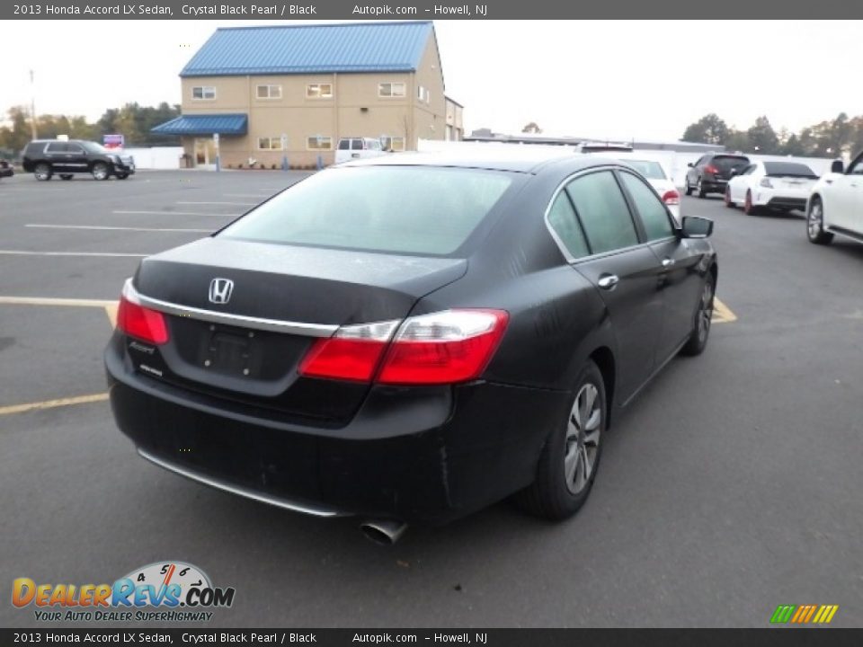 2013 Honda Accord LX Sedan Crystal Black Pearl / Black Photo #5