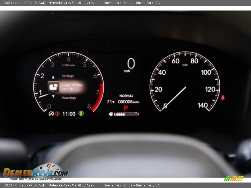 2023 Honda CR-V EX AWD Gauges Photo #18