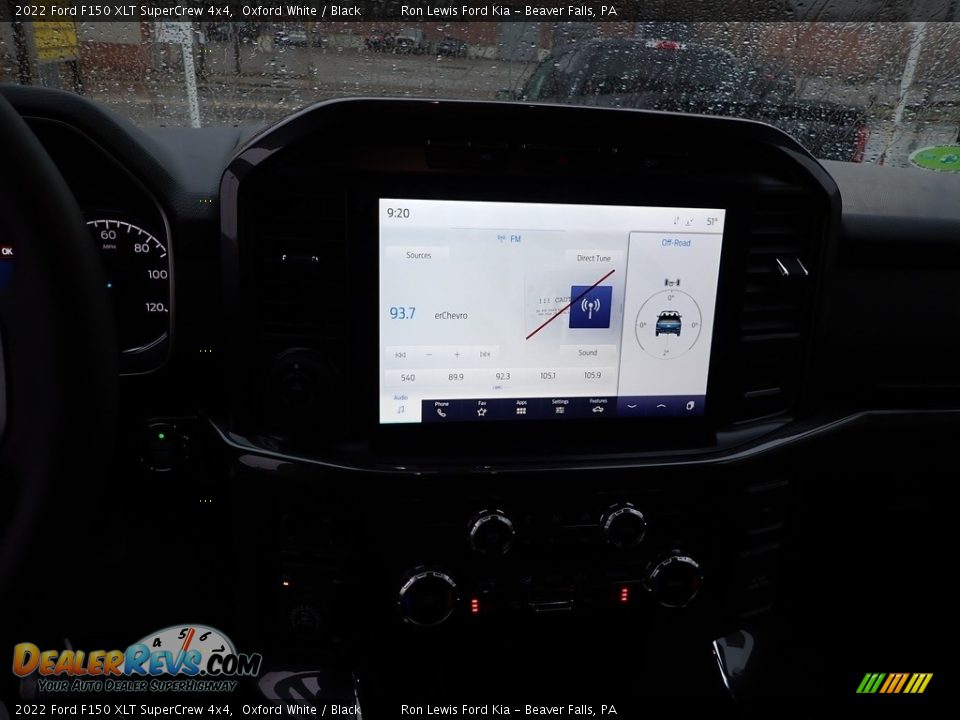 2022 Ford F150 XLT SuperCrew 4x4 Oxford White / Black Photo #18