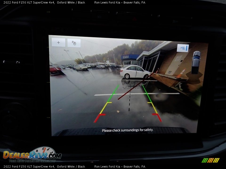 2022 Ford F150 XLT SuperCrew 4x4 Oxford White / Black Photo #19
