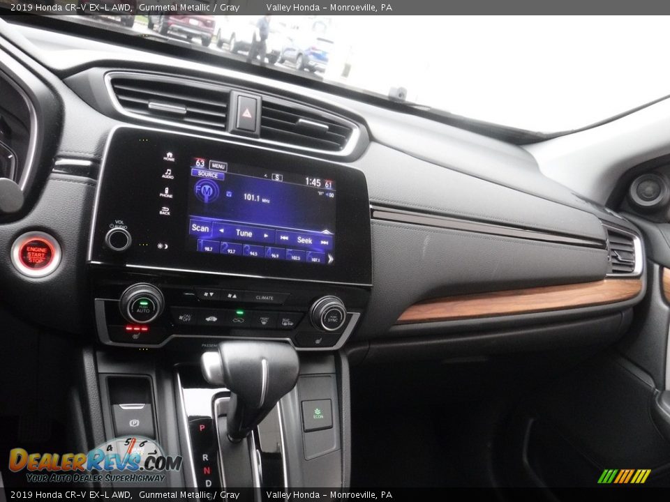 2019 Honda CR-V EX-L AWD Gunmetal Metallic / Gray Photo #18