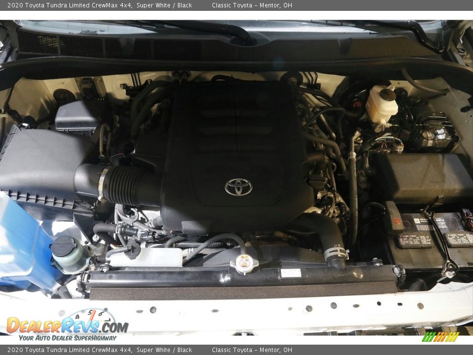 2020 Toyota Tundra Limited CrewMax 4x4 Super White / Black Photo #20