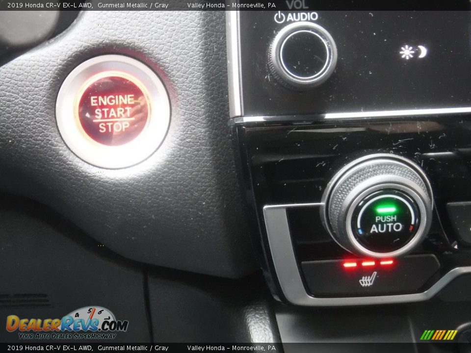 2019 Honda CR-V EX-L AWD Gunmetal Metallic / Gray Photo #21