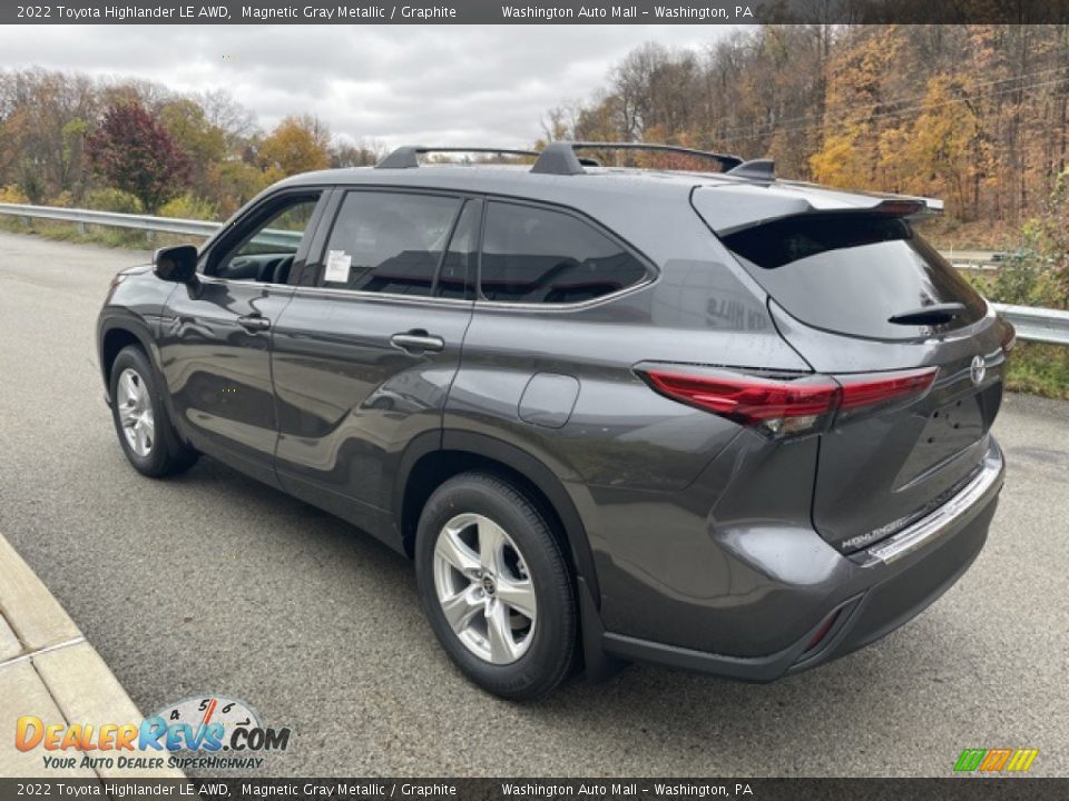 2022 Toyota Highlander LE AWD Magnetic Gray Metallic / Graphite Photo #2