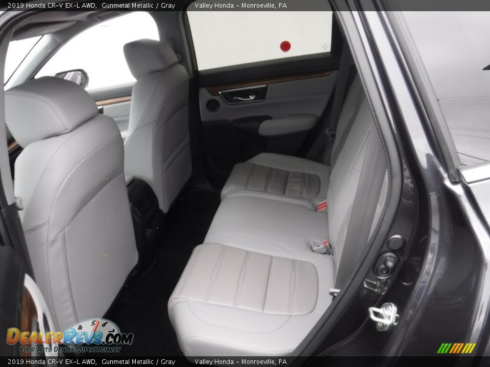 2019 Honda CR-V EX-L AWD Gunmetal Metallic / Gray Photo #27