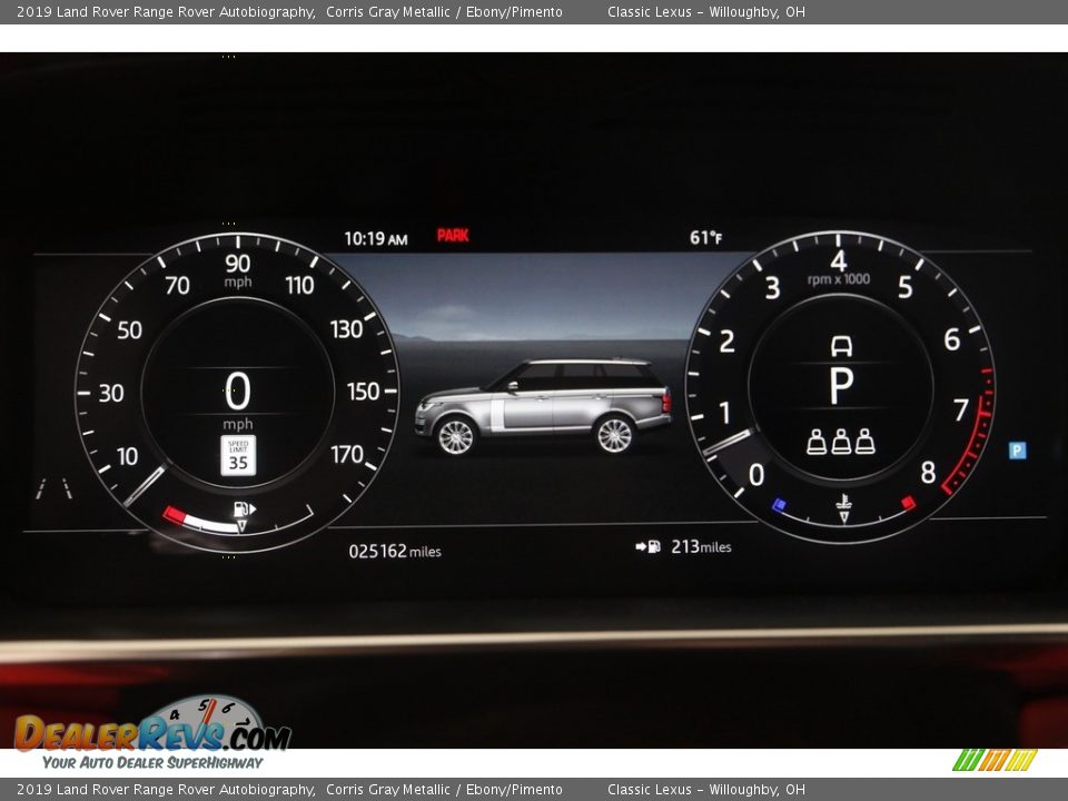 2019 Land Rover Range Rover Autobiography Gauges Photo #9