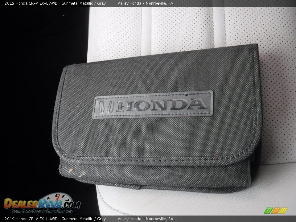 2019 Honda CR-V EX-L AWD Gunmetal Metallic / Gray Photo #31