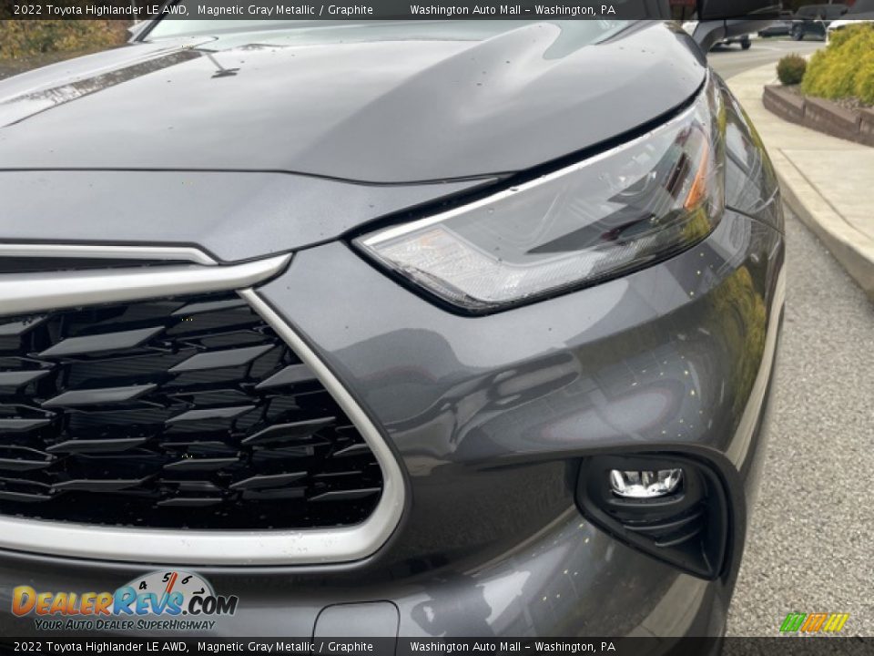 2022 Toyota Highlander LE AWD Magnetic Gray Metallic / Graphite Photo #26