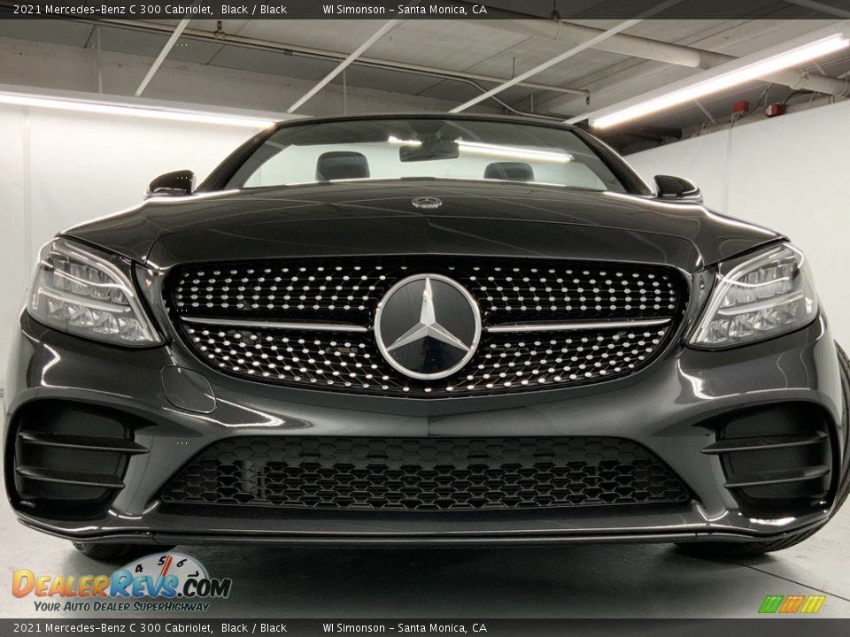 2021 Mercedes-Benz C 300 Cabriolet Black / Black Photo #17