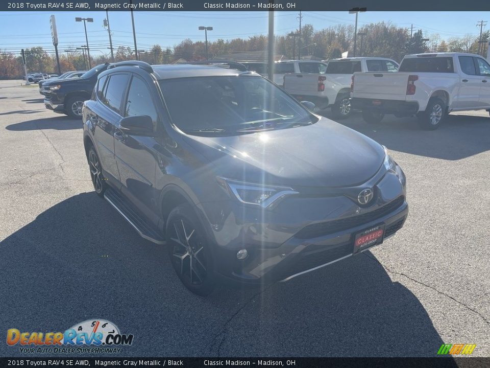 2018 Toyota RAV4 SE AWD Magnetic Gray Metallic / Black Photo #4