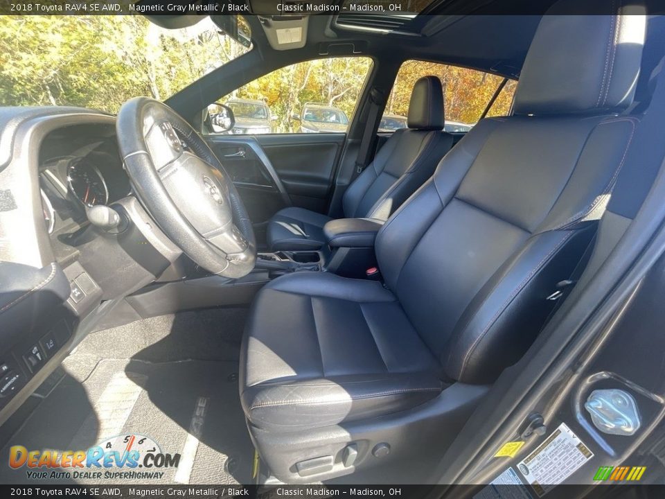 2018 Toyota RAV4 SE AWD Magnetic Gray Metallic / Black Photo #6