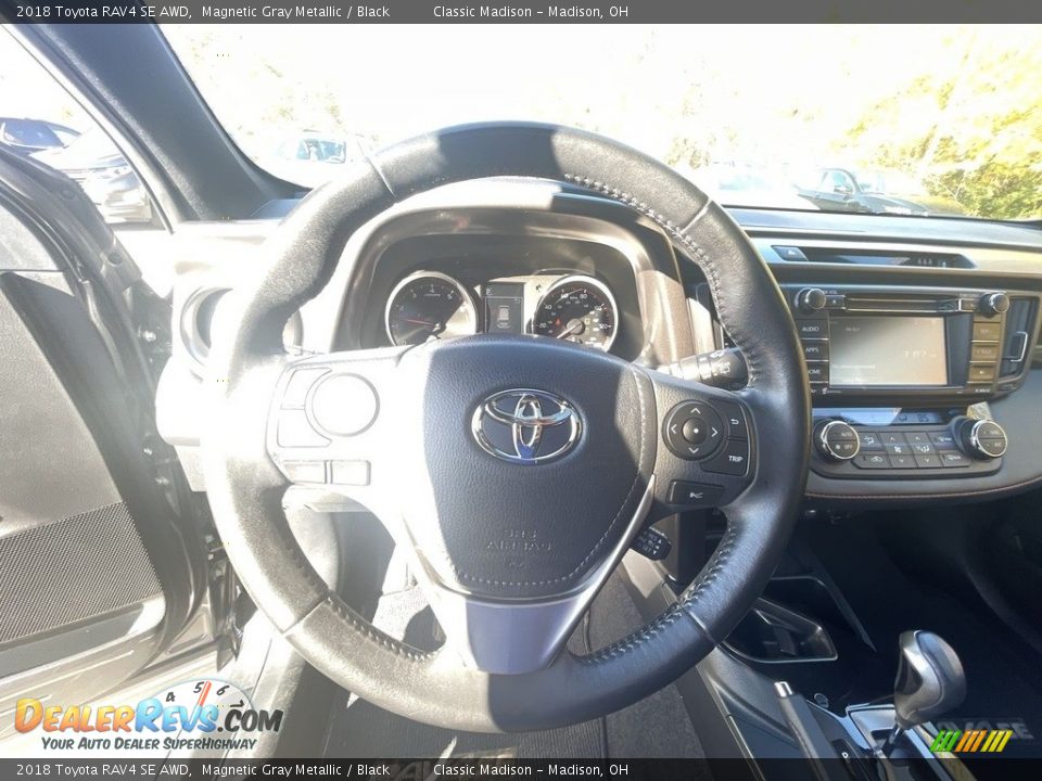 2018 Toyota RAV4 SE AWD Magnetic Gray Metallic / Black Photo #9