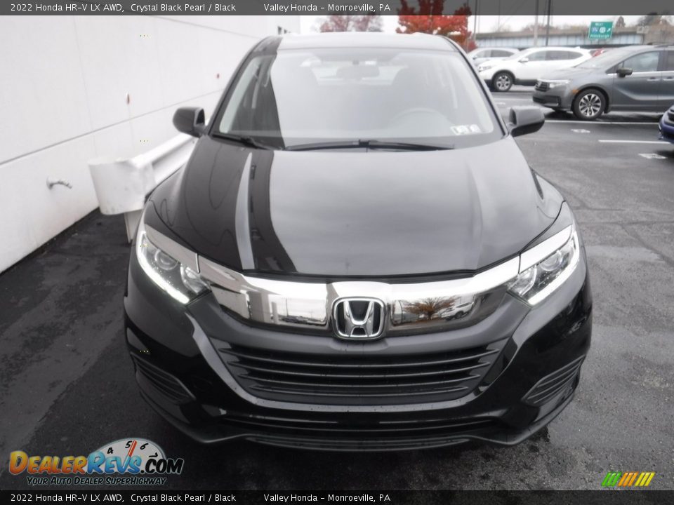 2022 Honda HR-V LX AWD Crystal Black Pearl / Black Photo #4