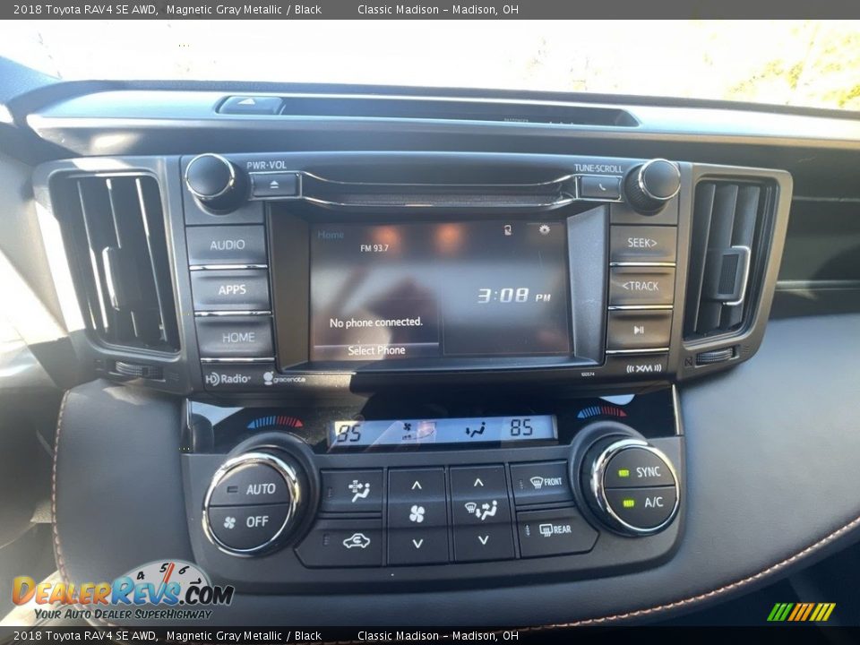 2018 Toyota RAV4 SE AWD Magnetic Gray Metallic / Black Photo #11