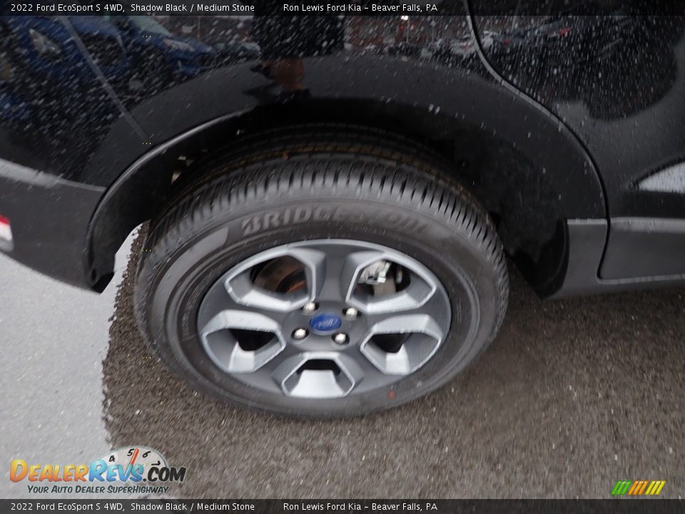 2022 Ford EcoSport S 4WD Shadow Black / Medium Stone Photo #9