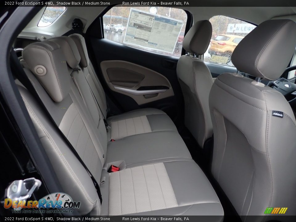 2022 Ford EcoSport S 4WD Shadow Black / Medium Stone Photo #10
