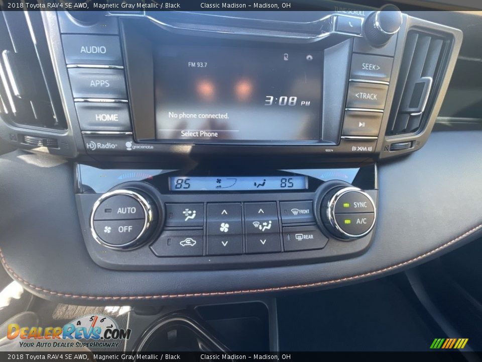2018 Toyota RAV4 SE AWD Magnetic Gray Metallic / Black Photo #13