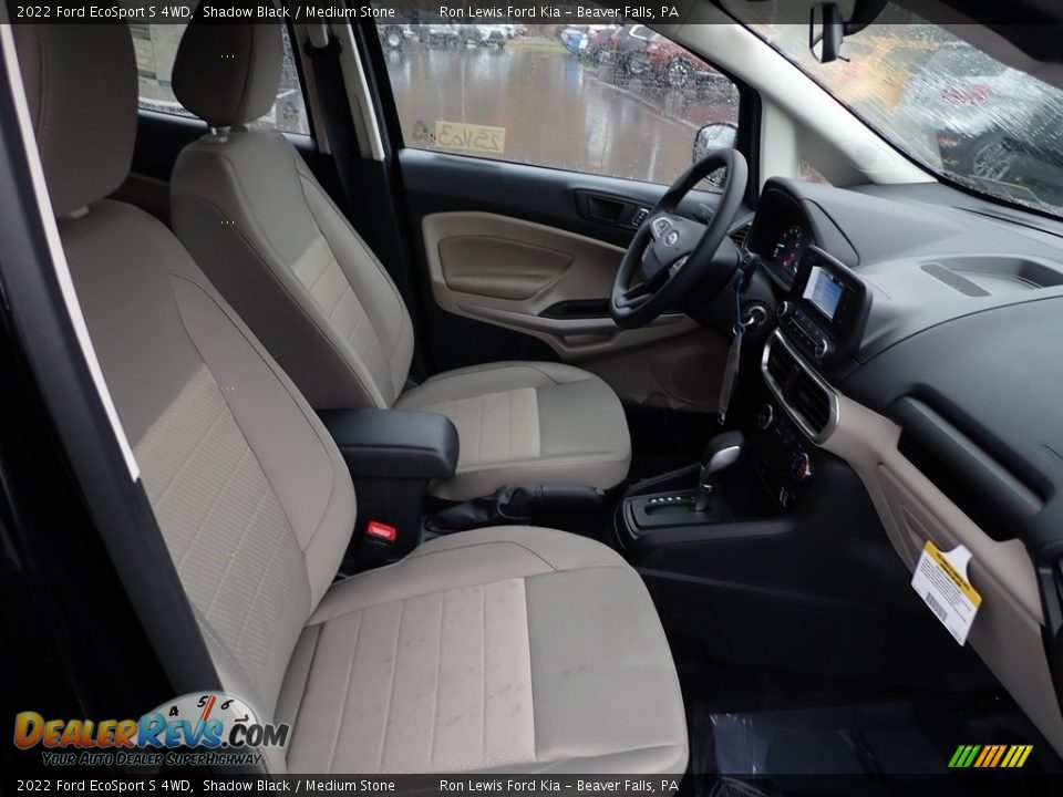 2022 Ford EcoSport S 4WD Shadow Black / Medium Stone Photo #11