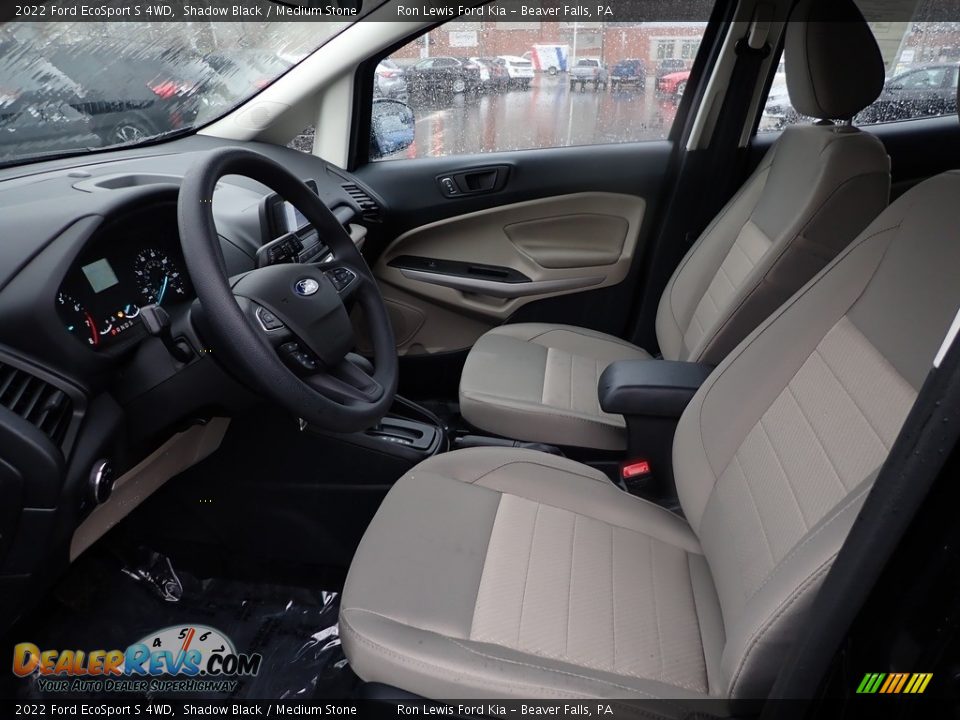 2022 Ford EcoSport S 4WD Shadow Black / Medium Stone Photo #14