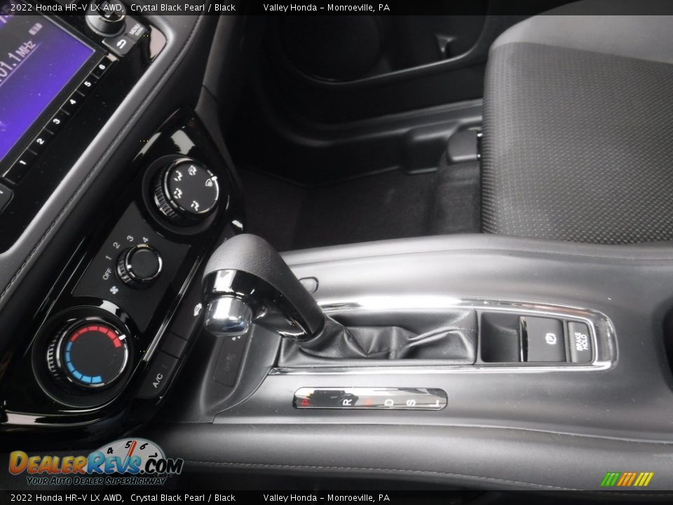 2022 Honda HR-V LX AWD Crystal Black Pearl / Black Photo #14