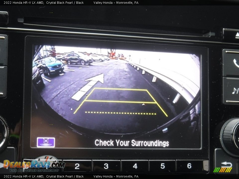 2022 Honda HR-V LX AWD Crystal Black Pearl / Black Photo #16