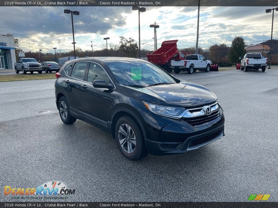 2018 Honda CR-V LX Crystal Black Pearl / Black Photo #3