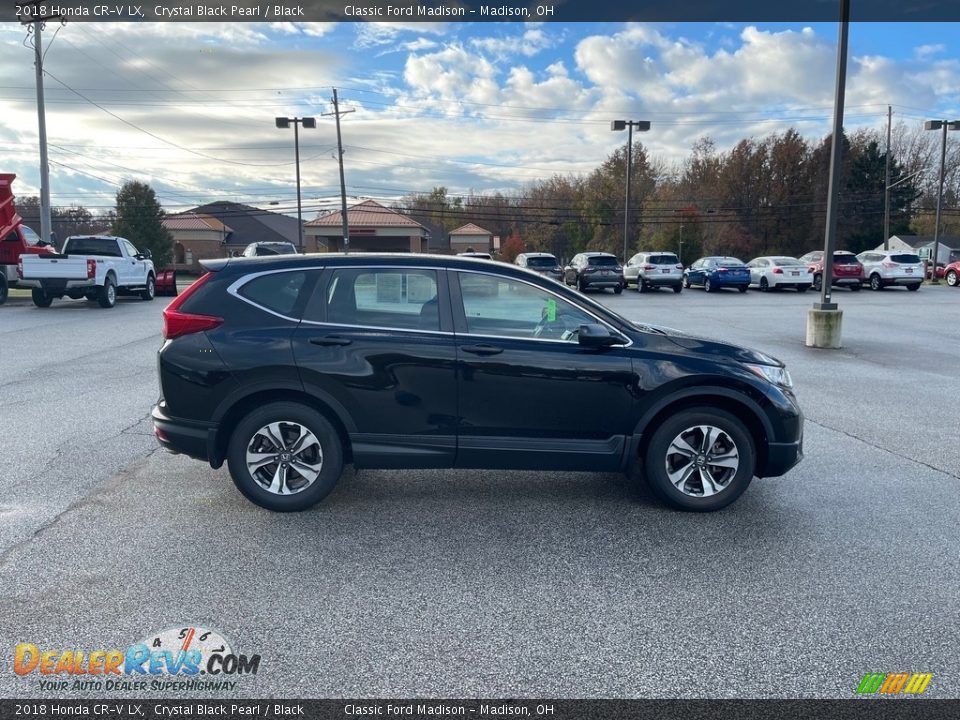 2018 Honda CR-V LX Crystal Black Pearl / Black Photo #4