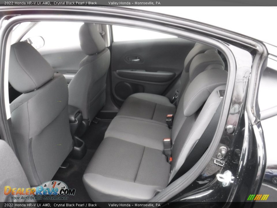 2022 Honda HR-V LX AWD Crystal Black Pearl / Black Photo #23