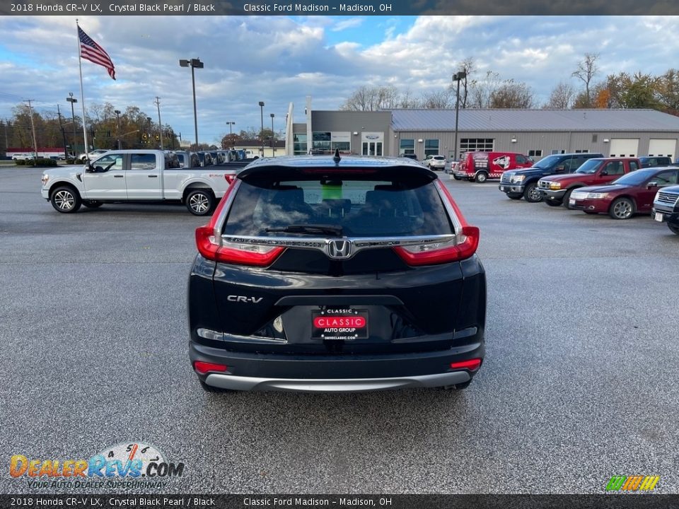 2018 Honda CR-V LX Crystal Black Pearl / Black Photo #6